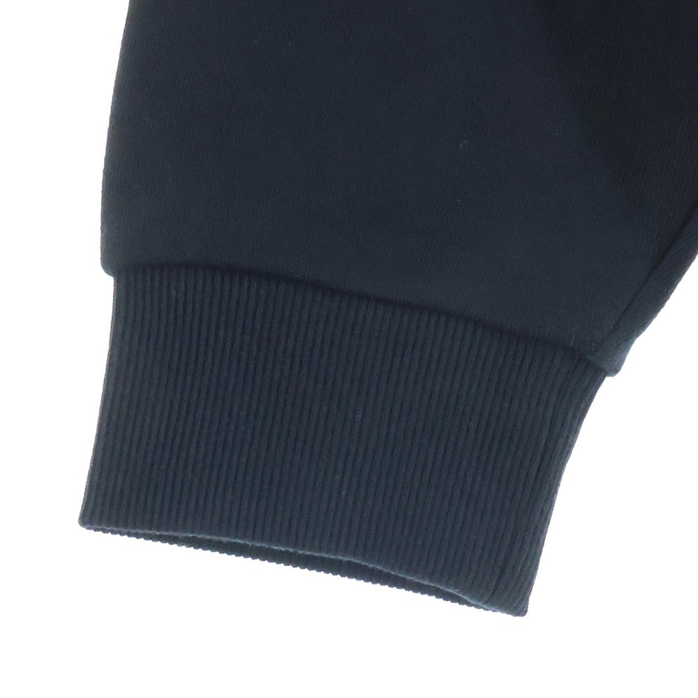 AWAKE NY(アウェイク ニューヨーク) 23AW ロゴ刺繍 スウェット プルオーバーパーカー ブラック AWK-FW23-HD001