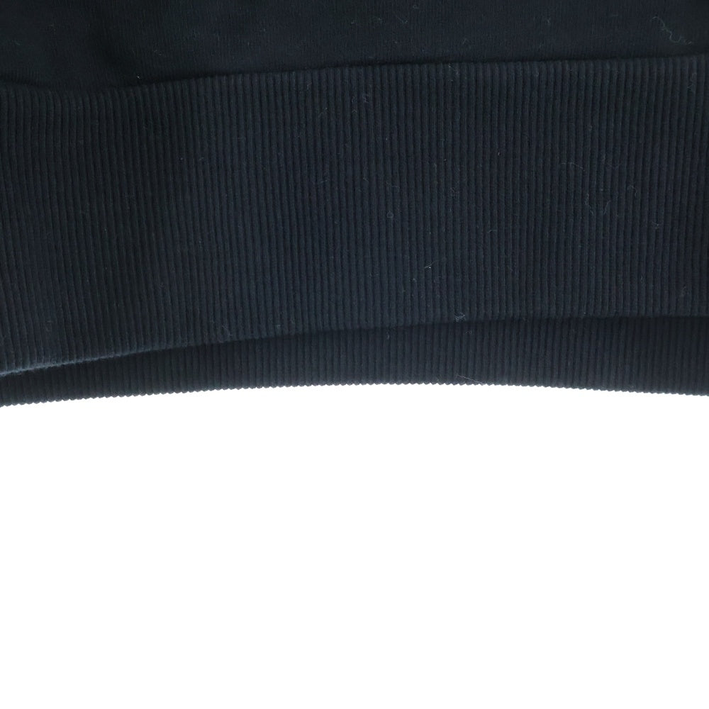 AWAKE NY(アウェイク ニューヨーク) 23AW ロゴ刺繍 スウェット プルオーバーパーカー ブラック AWK-FW23-HD001