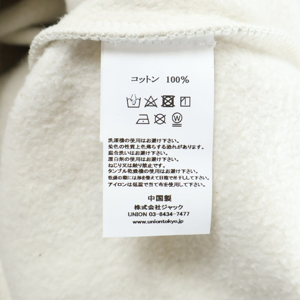 AWAKE NY(アウェイク ニューヨーク) 23AW ロゴ刺繍 スウェット プルオーバーパーカー グレー AWK-FW23-HD001