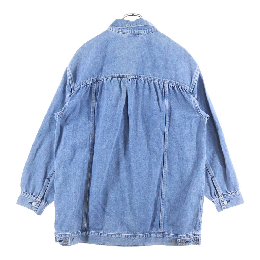 Levi's(リーバイス) ×GANNI ガニー デニム ロング トラッカージャケット インディゴ PC9-87489-0000