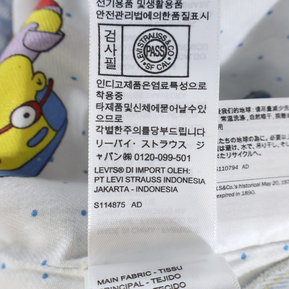 Levi's(リーバイス) ×the Simpsons ザ シンプソンズ デニム トラッカージャケット インディゴ PC9-A2054-0000