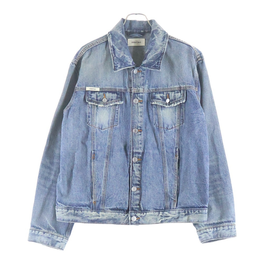 FEAR OF GOD ESSENTIALS(フィアオブゴッド エッセンシャルズ) 18AW Denim Trucker Jacket デニムトラッカージャケット インディゴ 202SP182003F