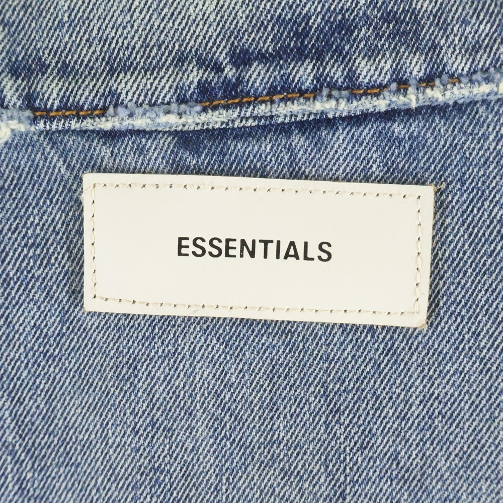 FEAR OF GOD ESSENTIALS(フィアオブゴッド エッセンシャルズ) 18AW Denim Trucker Jacket デニムトラッカージャケット インディゴ 202SP182003F