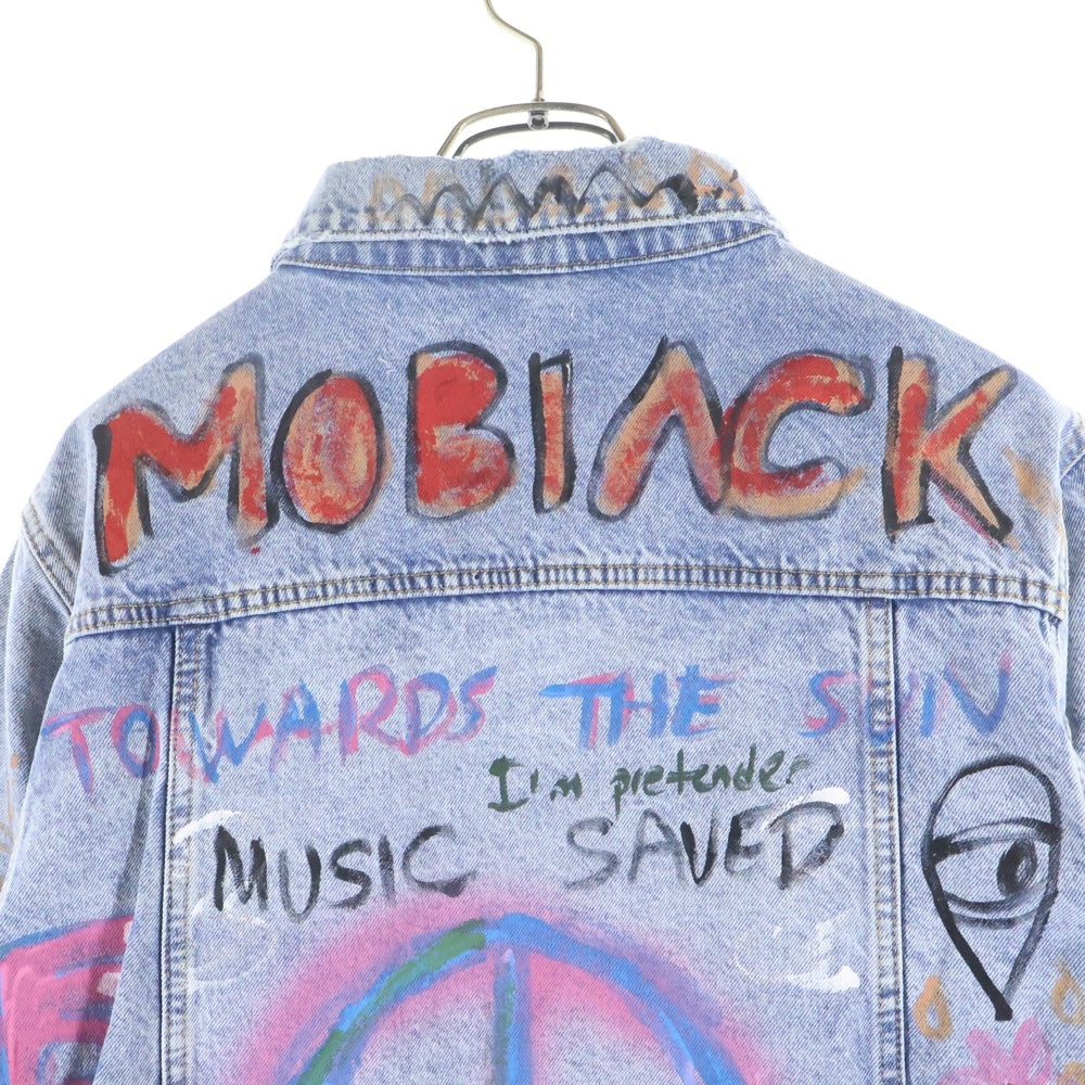 One Teaspoon(ワンティースプーン) グラフィティー デニム トラッカー ジャケット インディゴ 24596