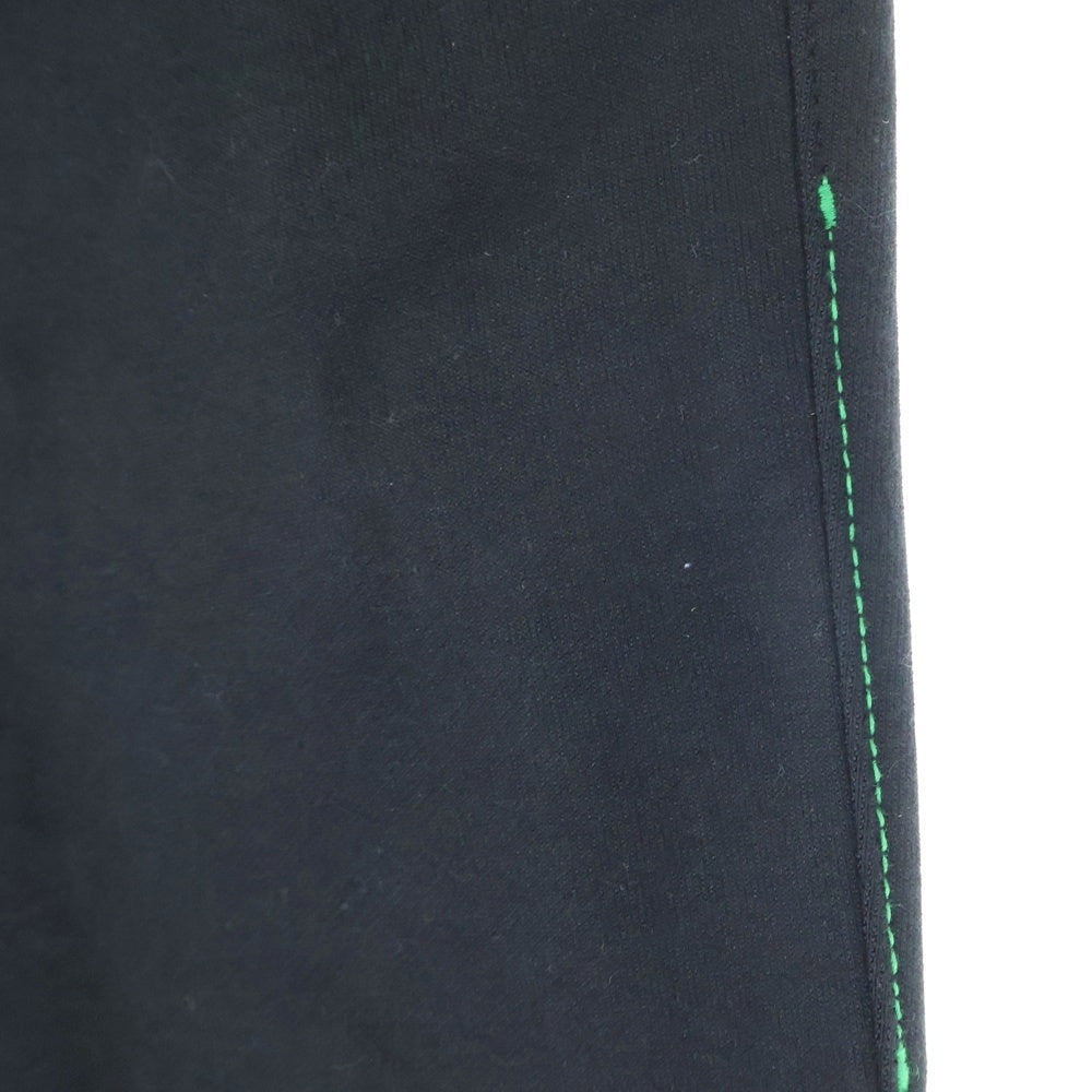 ADER ERROR(アーダーエラー) ロゴプリント スウェットロングパンツ ブラック BLASSSP02BK