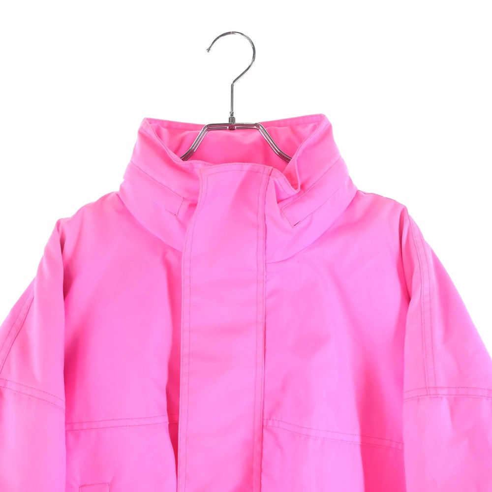 BALENCIAGA(バレンシアガ) 19AW Nylon Pulled Parka ナイロン パテッド ジャケット ピンク 602432 TG002