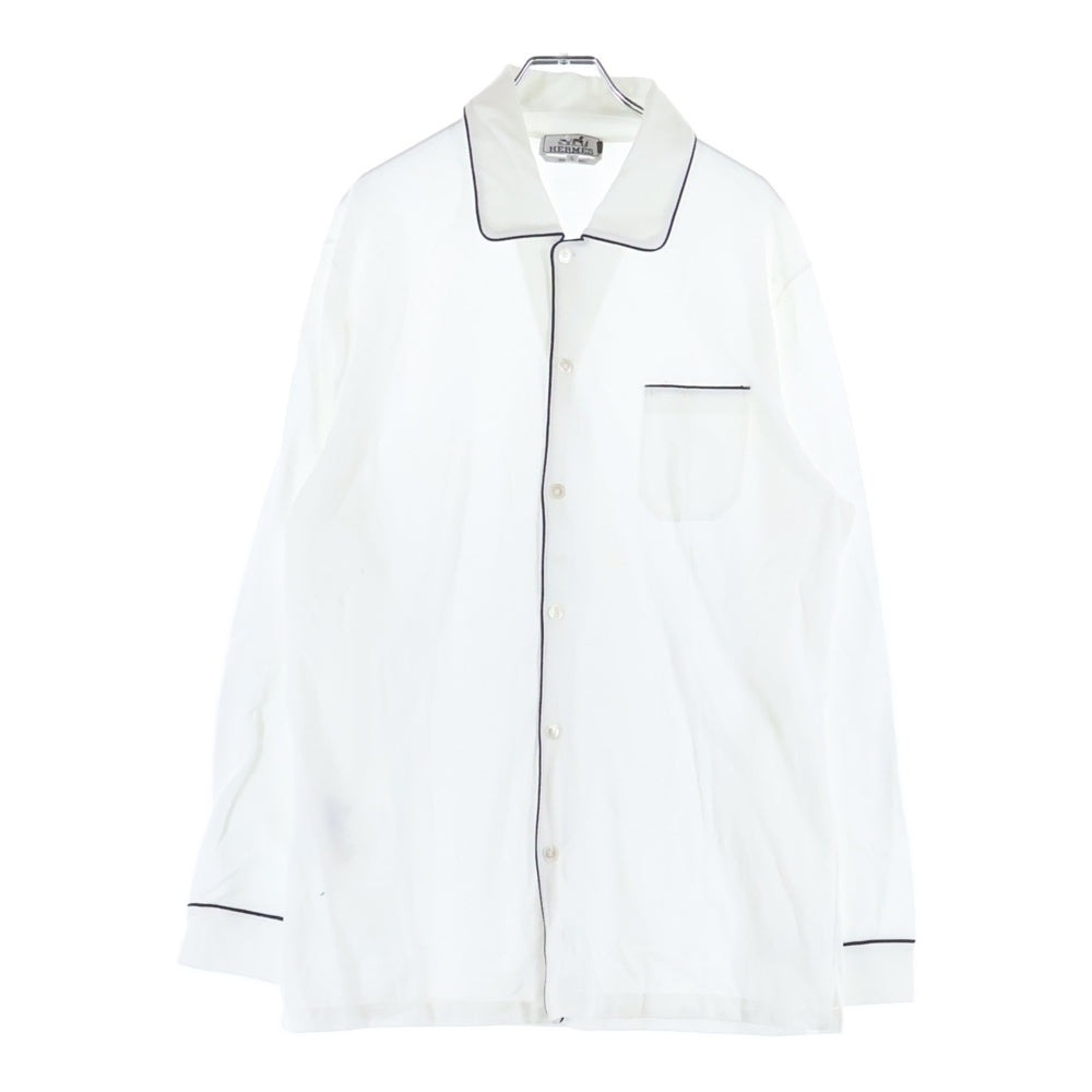 HERMES(エルメス) パジャマ 長袖シャツ ホワイト