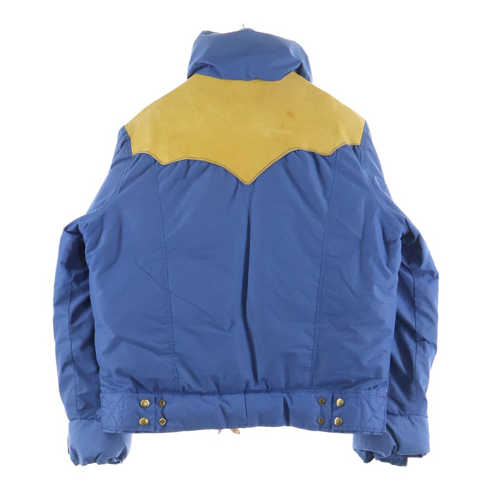 ROCKY MOUNTAIN(ロッキーマウンテン) 70S VINTAGE GORE-TEX DOWN JACKET ヴィンテージ ゴアテックス ナイロン ダウンジャケット ブルー