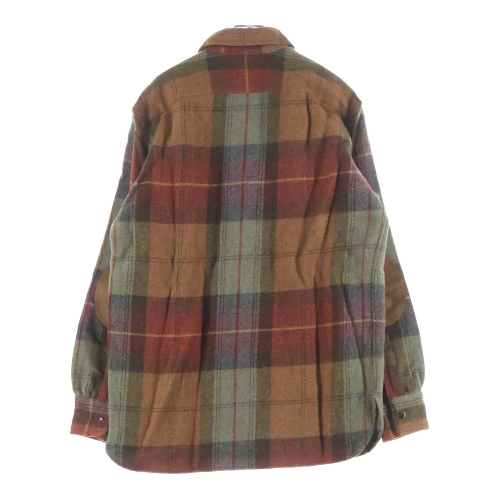 POLO RALPH LAUREN(ポロラルフローレン) 80S-90S VINTAGE ウール チェック 長袖シャツ マルチ