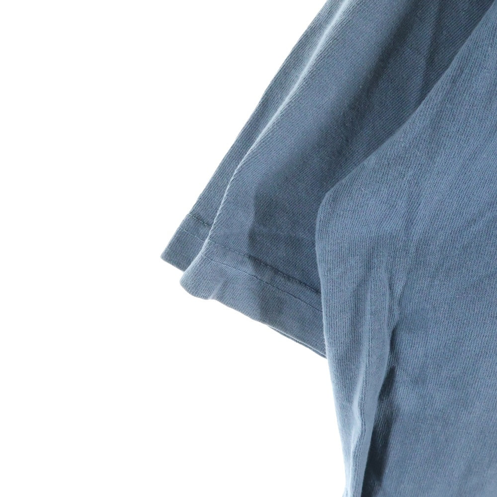 GRAMICCI(グラミチ) 90S VINTAGE ヴィンテージ プリント クルーネック 半袖Tシャツ カットソー ブルー