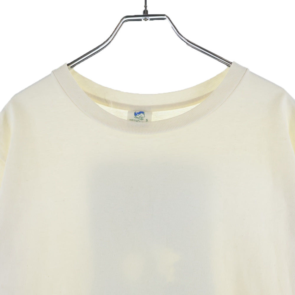 PATAGONIA(パタゴニア) 90S VINTAGE BENEFICIAL ヴィンテージ バックプリント クルーネック 半袖Tシャツ カットソー ホワイト