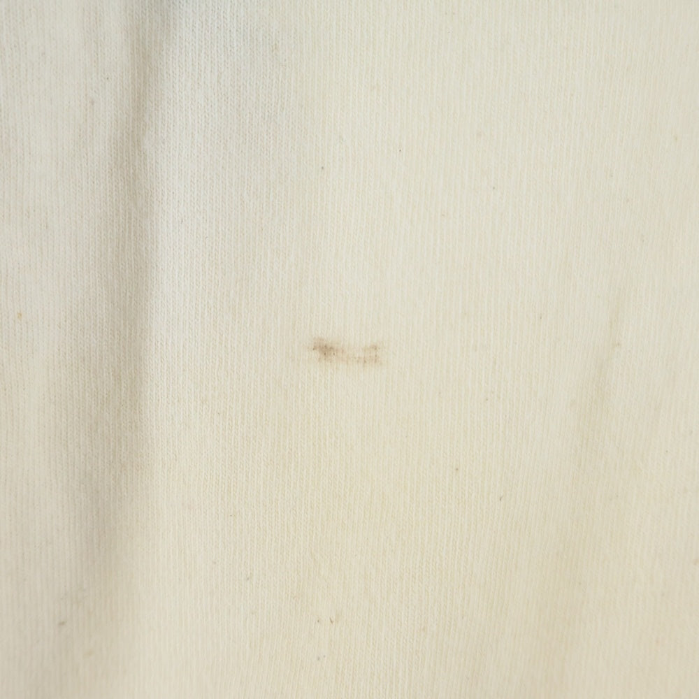 PATAGONIA(パタゴニア) 90S VINTAGE BENEFICIAL ヴィンテージ プリント クルーネック 長袖Tシャツ カットソー ホワイト