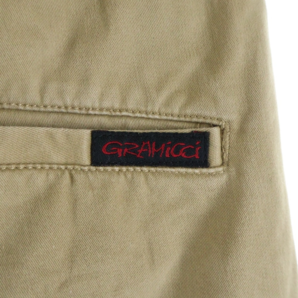 GRAMICCI(グラミチ) デッキ ダック地 カーゴパンツ ベージュ