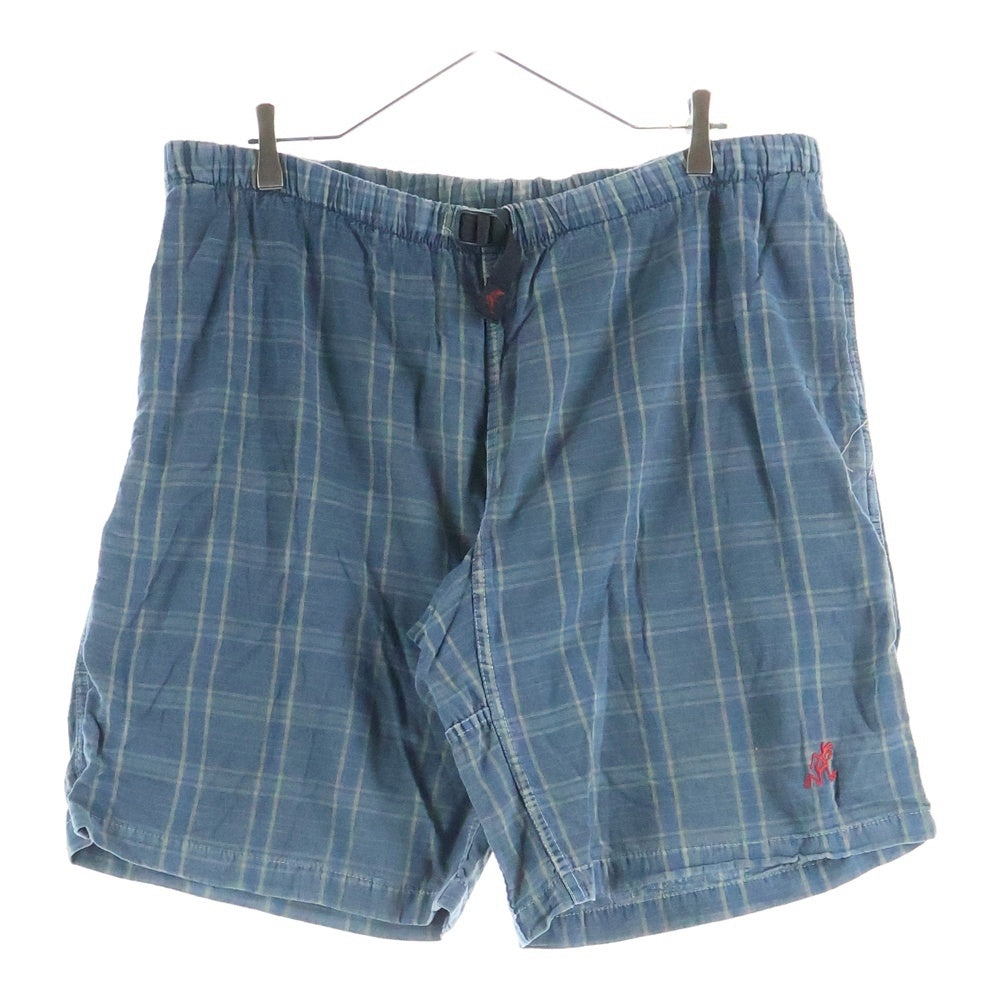 GRAMICCI(グラミチ) 90S VINTAGE ヴィンテージ コットン チェック パンツ ブルー