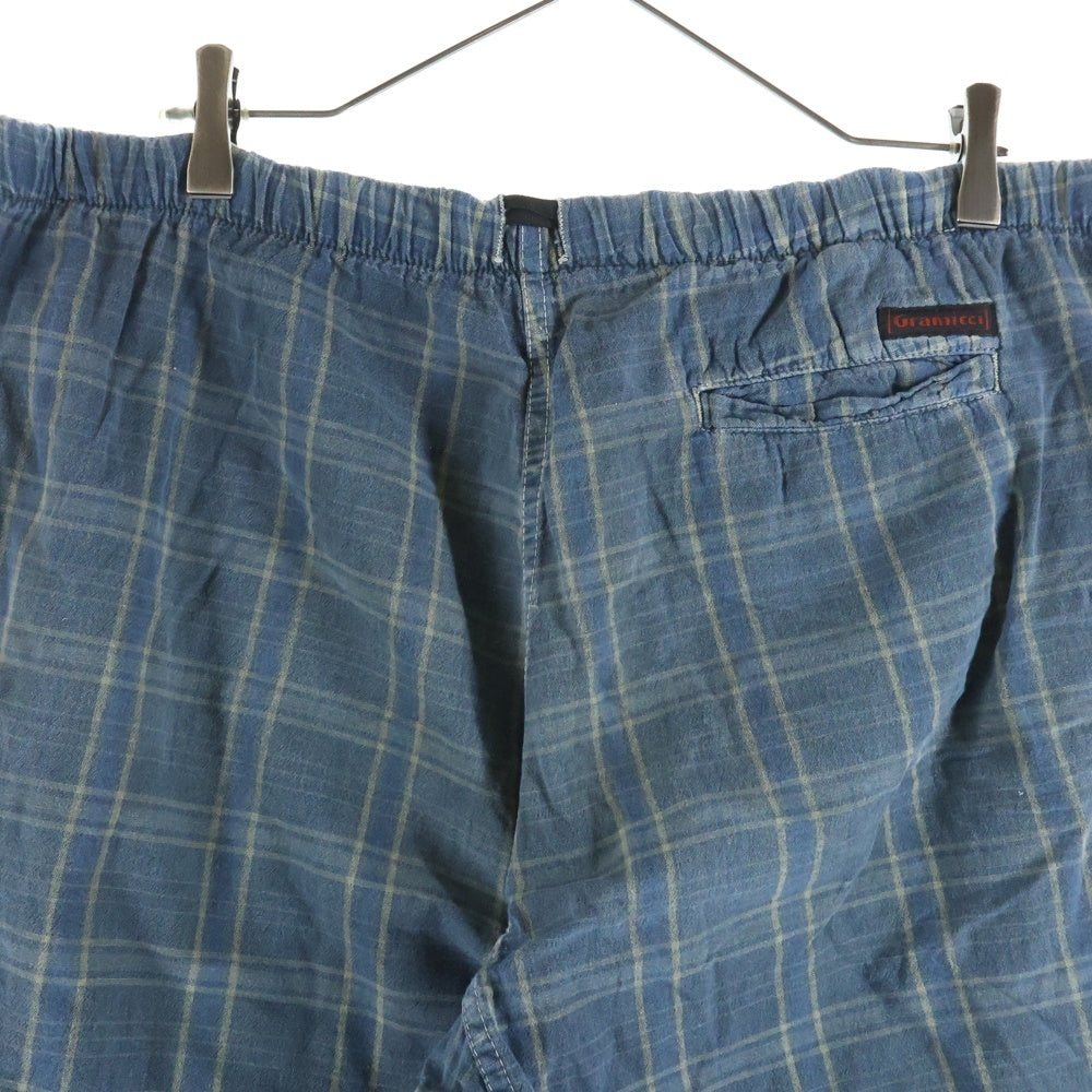 GRAMICCI(グラミチ) 90S VINTAGE ヴィンテージ コットン チェック パンツ ブルー