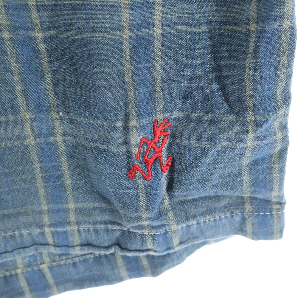 GRAMICCI(グラミチ) 90S VINTAGE ヴィンテージ コットン チェック パンツ ブルー
