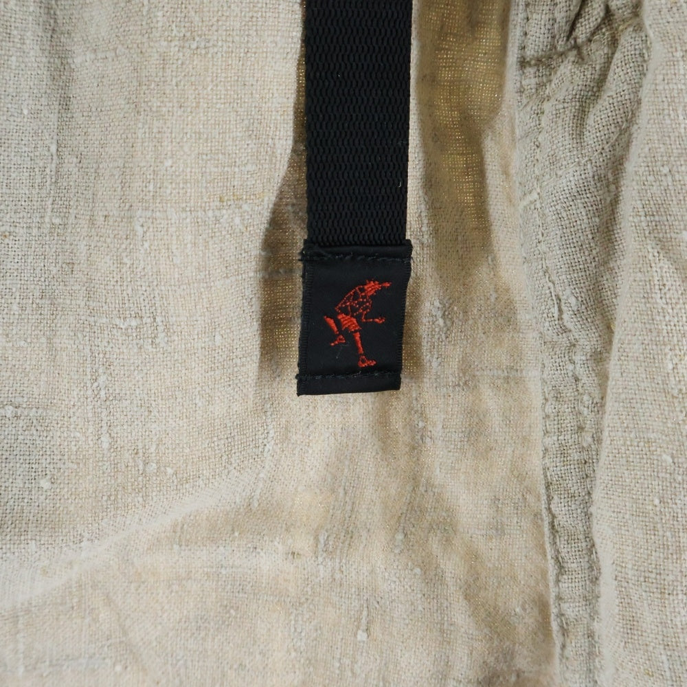 GRAMICCI(グラミチ) 90S VINTAGE ヴィンテージ リネン ショートパンツ ハーフパンツ ショーツ ベージュ