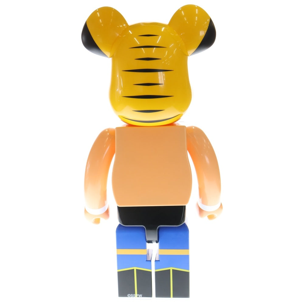 MEDICOM TOY(メディコムトイ) BE@RBRICK First Generation Tiger Mask 1000% ベアブリック 初代タイガーマスク フィギュア 人形 ベージュ/イエロー
