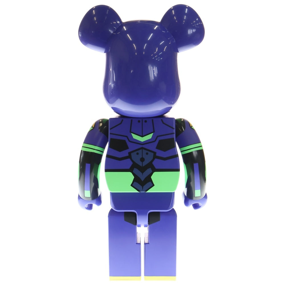 MEDICOM TOY(メディコムトイ) BE@RBRICK EVA-01 NEW PAINT ベアブリック エヴァンゲリオン初号機 新塗装版 フィギュア 人形 1000% パープル/グリーン
