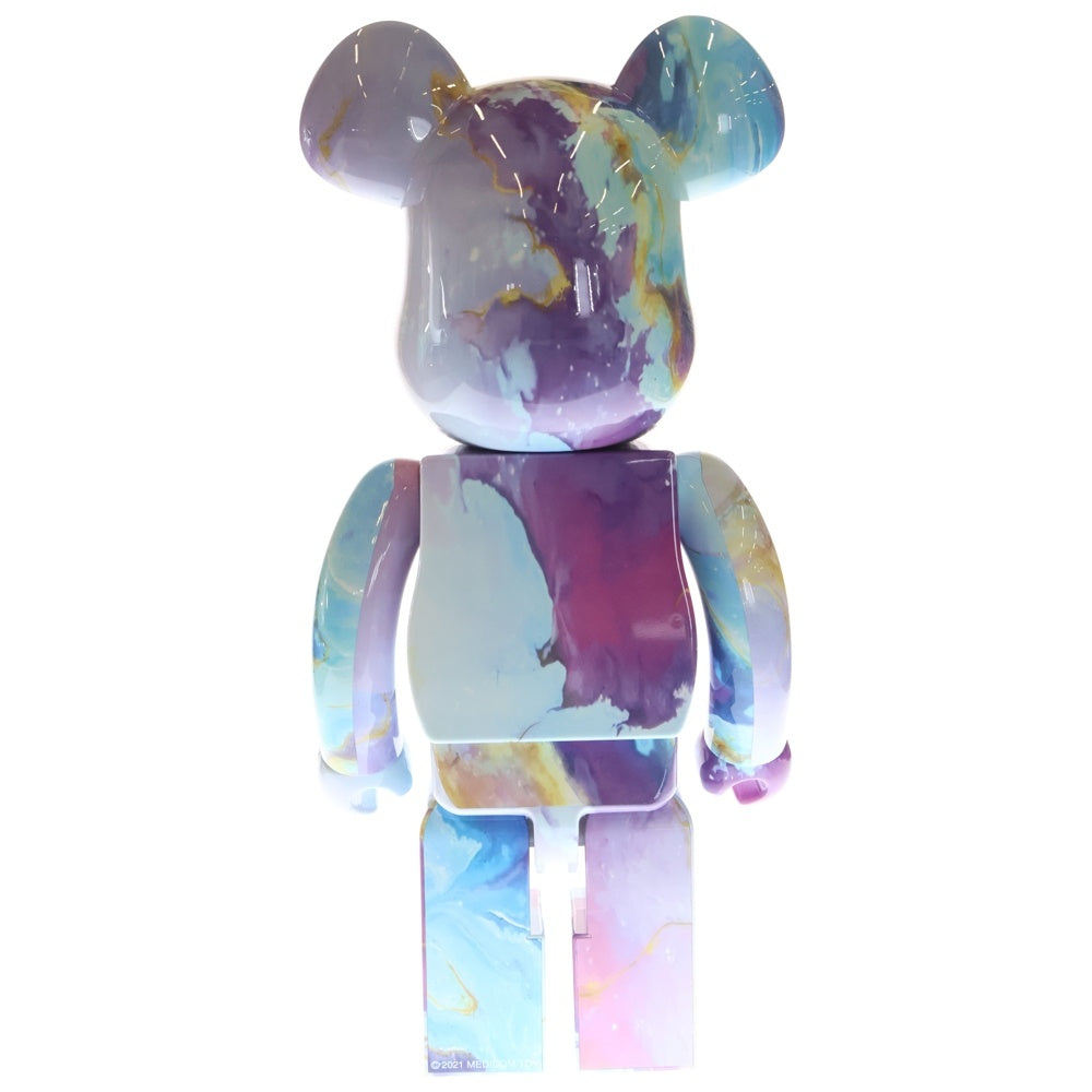 MEDICOM TOY(メディコムトイ) BE@RBRICK Pattern Marble 1000% ベアブリック パターン マーブル フィギュア 人形 マルチ