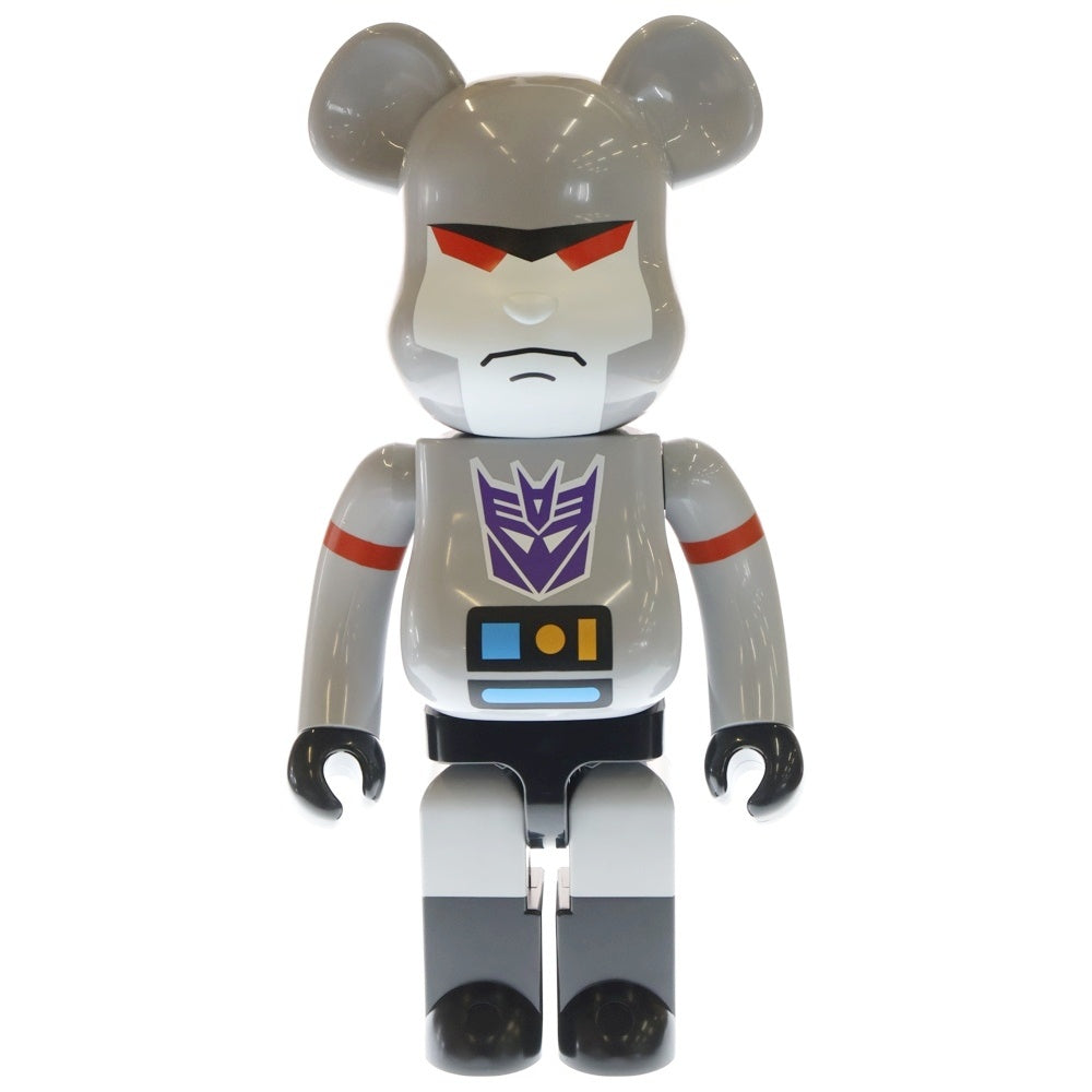 MEDICOM TOY(メディコムトイ) BE@RBRICK MEGATRON TRANSFORMERS ベアブリック トランスフォーマー メガトロン フィギュア 人形 1000% グレー