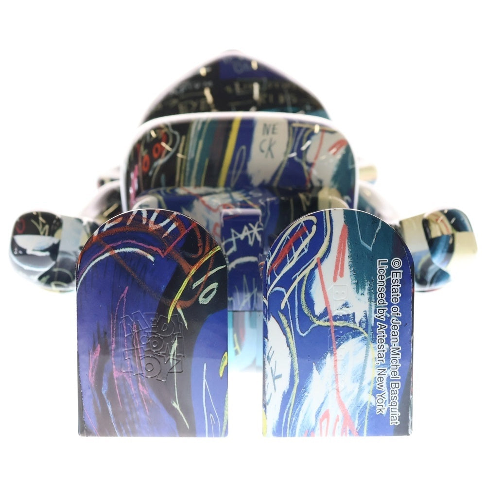 MEDICOM TOY(メディコムトイ) BE@RBRICK JEAN-MICHEL BASQUIAT #7 1000% ベアブリック ジャン-ミシェル バスキア フィギュア 人形 ブラック