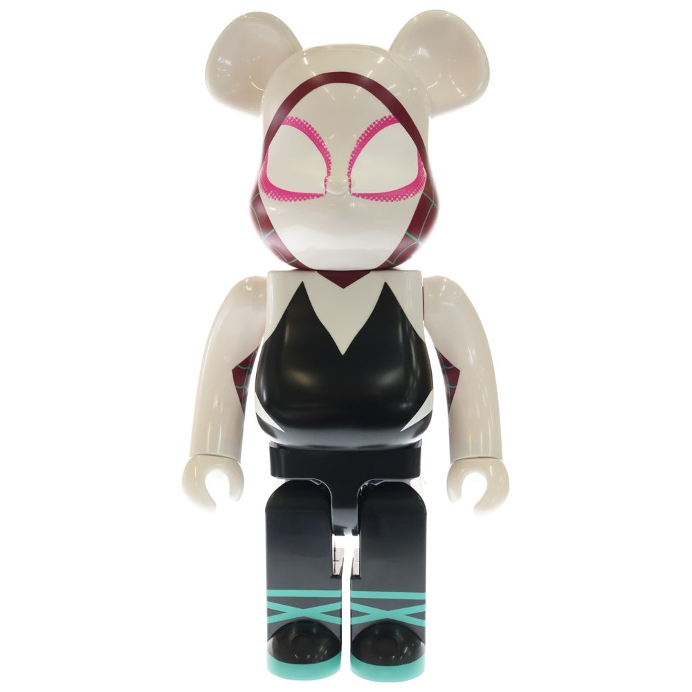 MEDICOM TOY(メディコムトイ) BE@RBRICK SPIDER-GWEN 1000% ベアブリック スパイダーグウェン フィギュア 人形 ホワイト