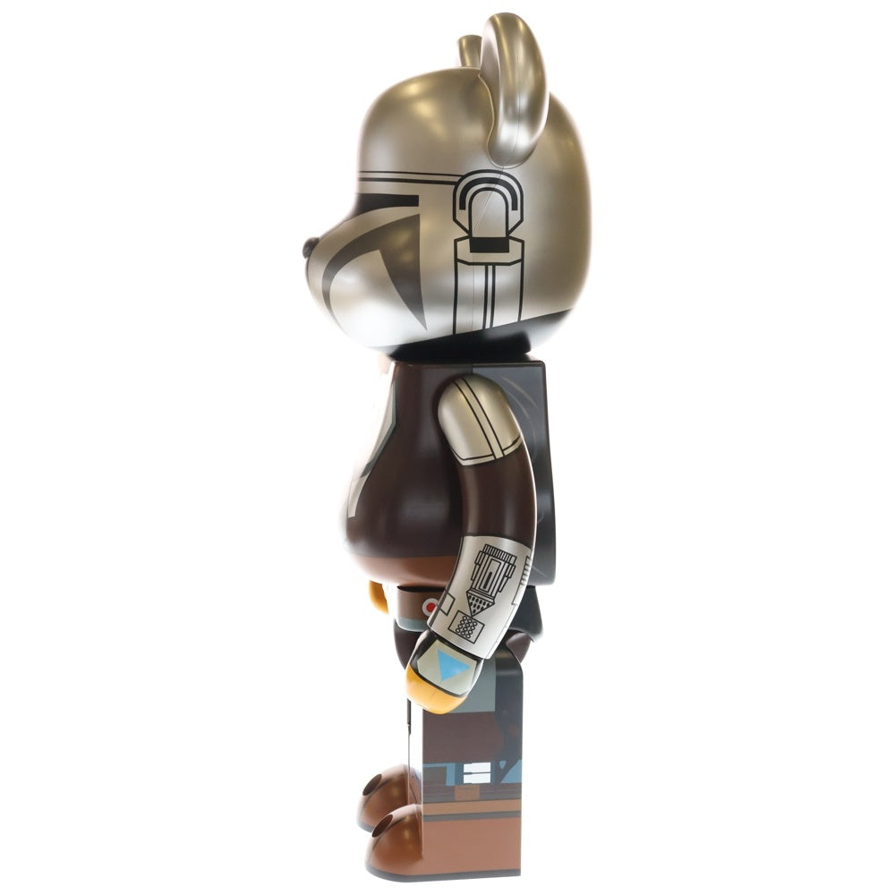 MEDICOM TOY(メディコムトイ) BE@RBRICK MANDALORIAN BESKAR ARMOR 1000% ベアブリック マンダロリアン ベスカー アーマー フィギュア 人形 シルバー