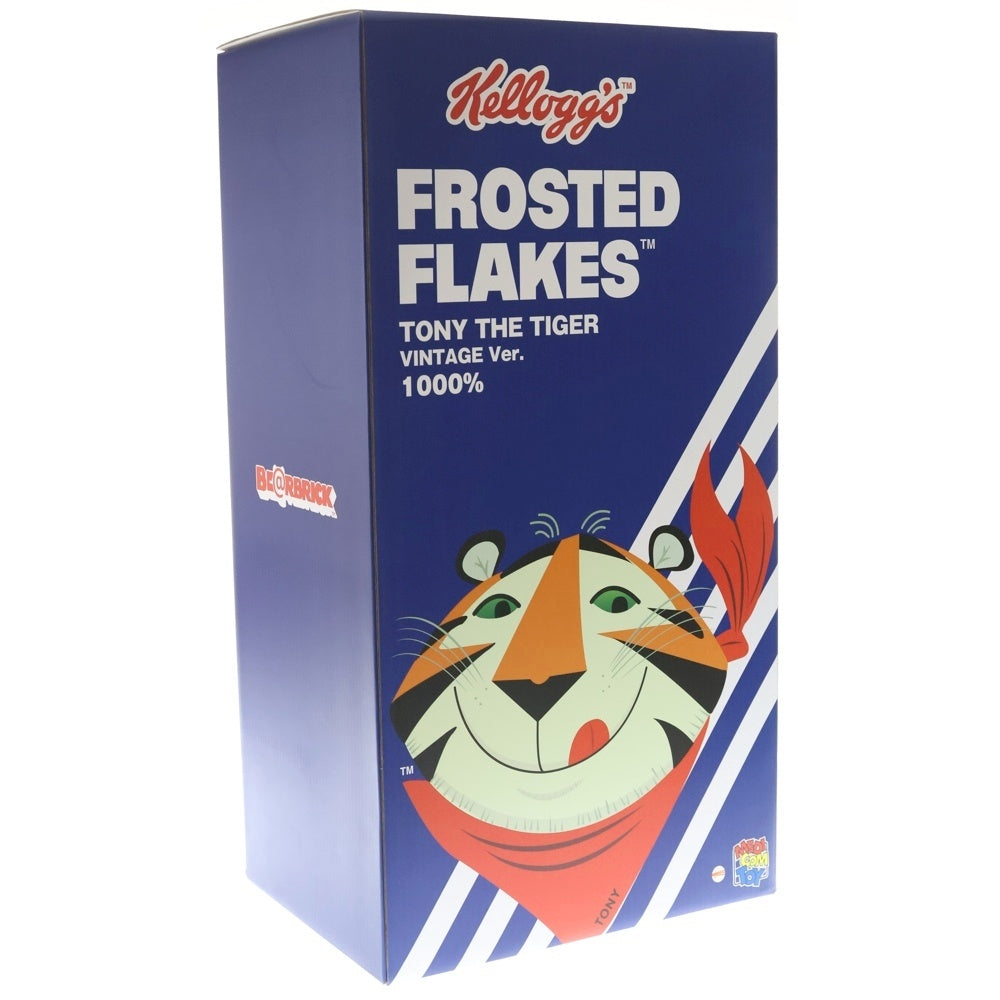 MEDICOM TOY(メディコムトイ) BE@RBRICK TONY THE TIGER VINTAGE Ver. 1000% ベアブリック トニー ザ タイガー ヴィンテージ フィギュア 人形 オレンジ