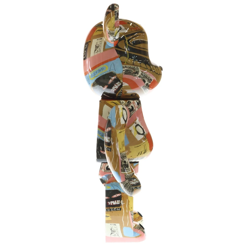 MEDICOM TOY(メディコムトイ) BE@RBRICK Andy Warhol JEAN-MICHEL BASQUIAT #2 1000% ベアブリック アンディ ウォーホル ジャン-ミシェル バスキア フィギュア 人形 マルチ