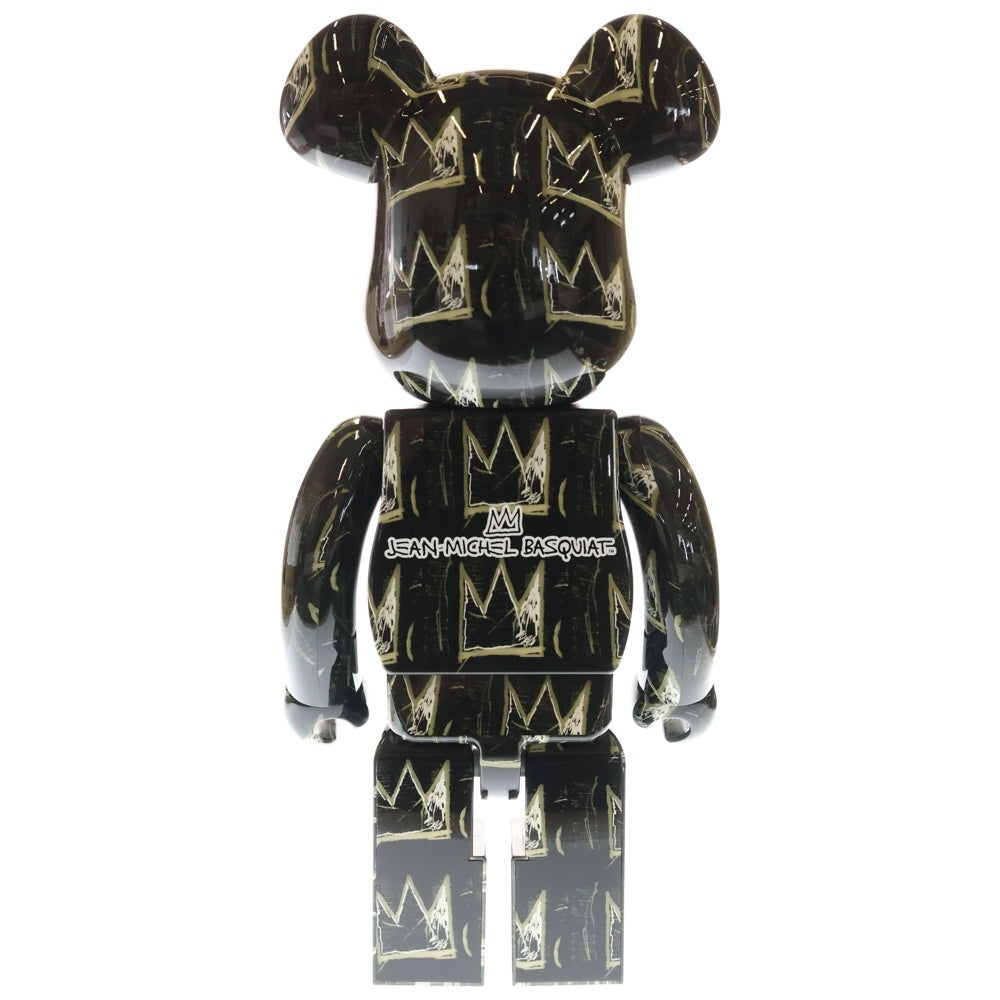 MEDICOM TOY(メディコムトイ) BE@RBRICK JEAN-MICHEL BASQUIAT #8 1000% ベアブリック ジャン-ミシェル バスキア フィギュア 人形 ブラック