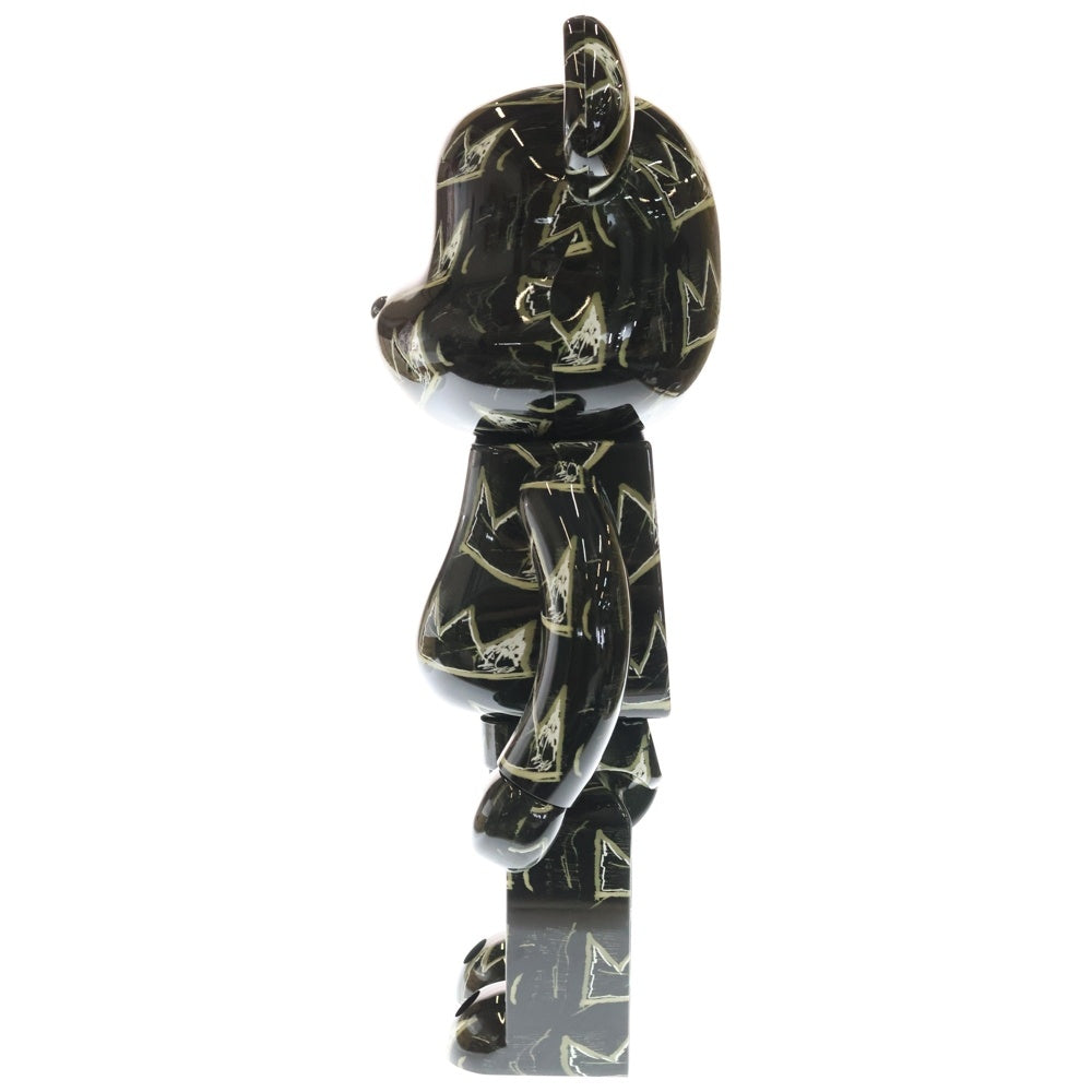 MEDICOM TOY(メディコムトイ) BE@RBRICK JEAN-MICHEL BASQUIAT #8 1000% ベアブリック ジャン-ミシェル バスキア フィギュア 人形 ブラック