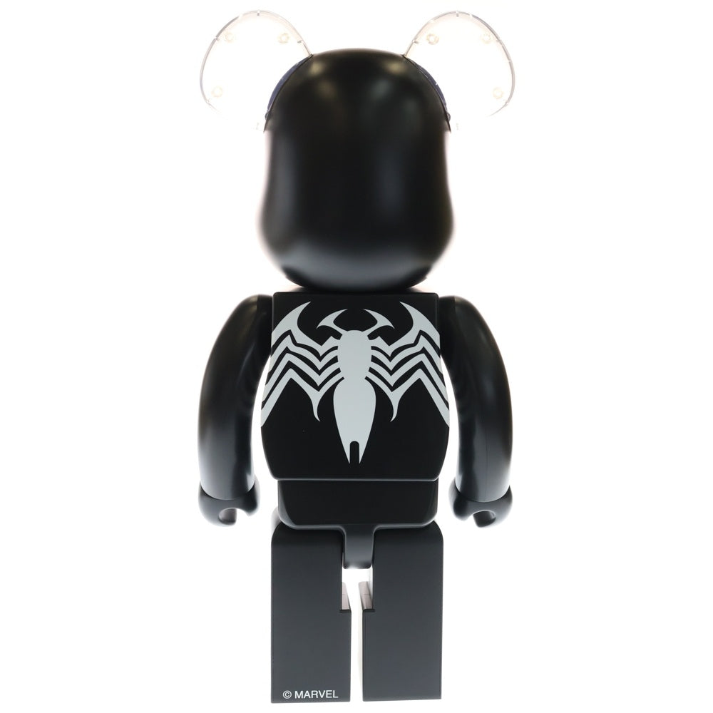 MEDICOM TOY(メディコムトイ) BE@RBRICK SPIDER-MAN BLACK COSTUME 1000% ベアブリック スパイダーマン ブラック コスチューム フィギュア 人形 ブラック