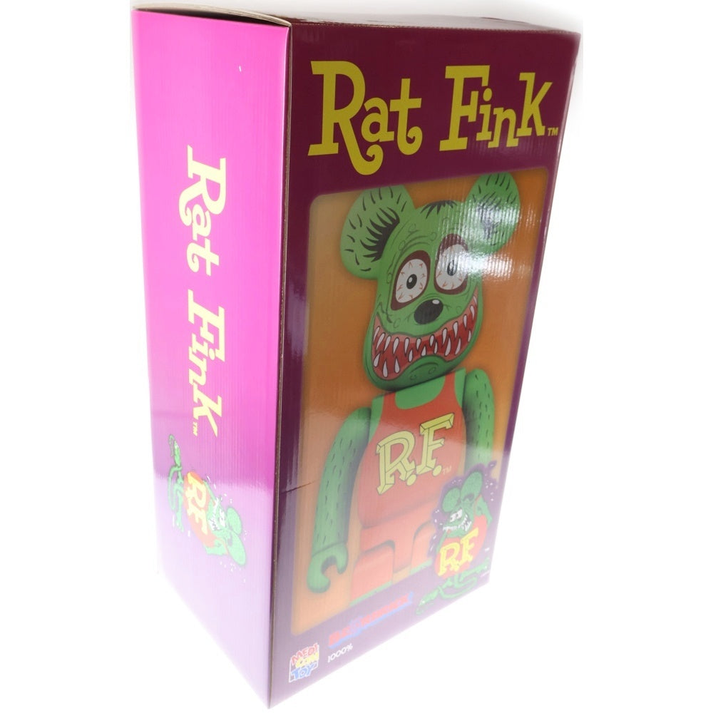 MEDICOM TOY(メディコムトイ) BE@RBRICK RAT FINK 1000% ベアブリック ラットフィンク フィギュア 人形 グリーン