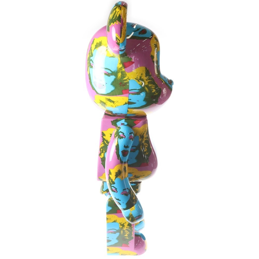 MEDICOM TOY(メディコムトイ) BE@RBRICK ANDY WARHOL MARILYN MONROE #2 1000% ベアブリック アンディ ウォーホル マリリンモンロー フィギュア 人形 ピンク/ブルー