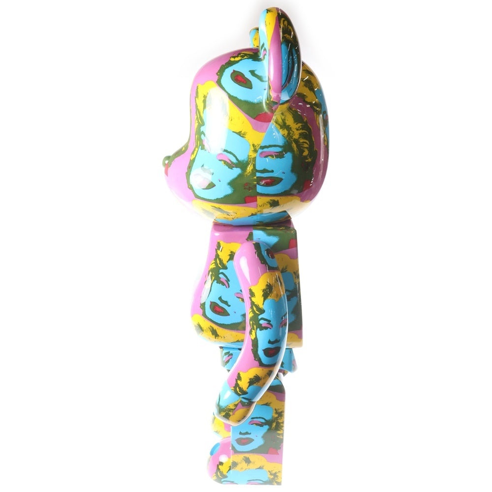 MEDICOM TOY(メディコムトイ) BE@RBRICK ANDY WARHOL MARILYN MONROE #2 1000% ベアブリック アンディ ウォーホル マリリンモンロー フィギュア 人形 ピンク/ブルー