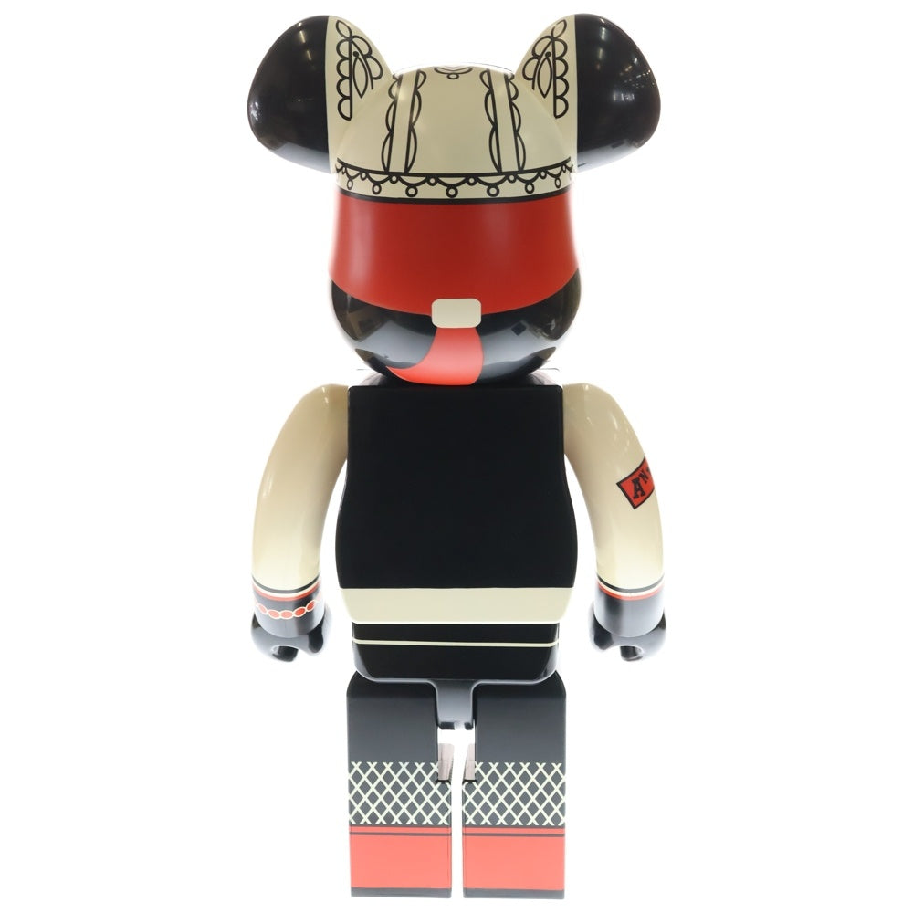 MEDICOM TOY(メディコムトイ) BE@RBRICK ANNA SUI RED&BEIGE 1000% ベアブリック アナ スイ フィギュア 人形 レッド/ベージュ