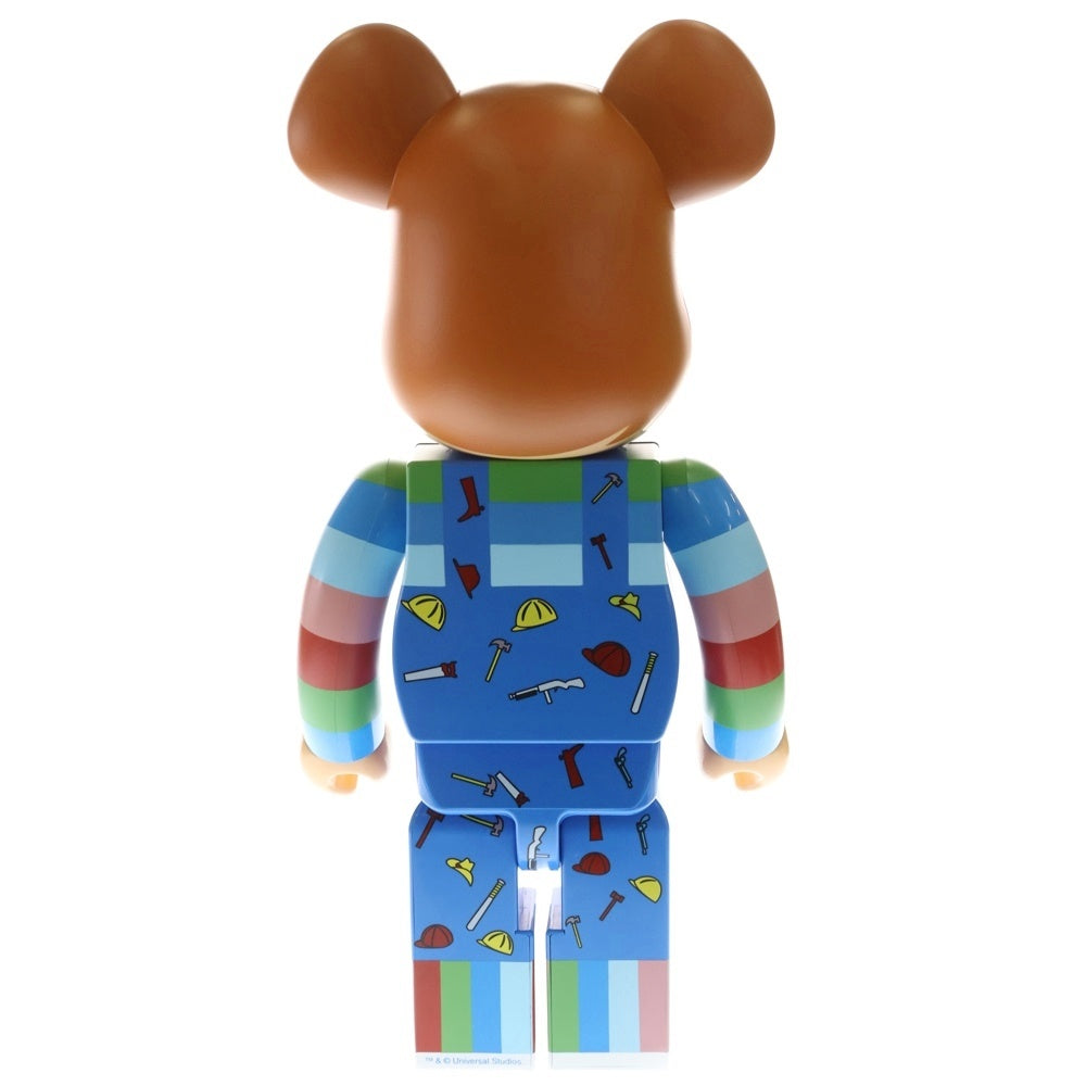 MEDICOM TOY(メディコムトイ) BE@RBRICK GOOD GUY 1000% ベアブリック グッドガイ フィギュア 人形 ブルー/ベージュ