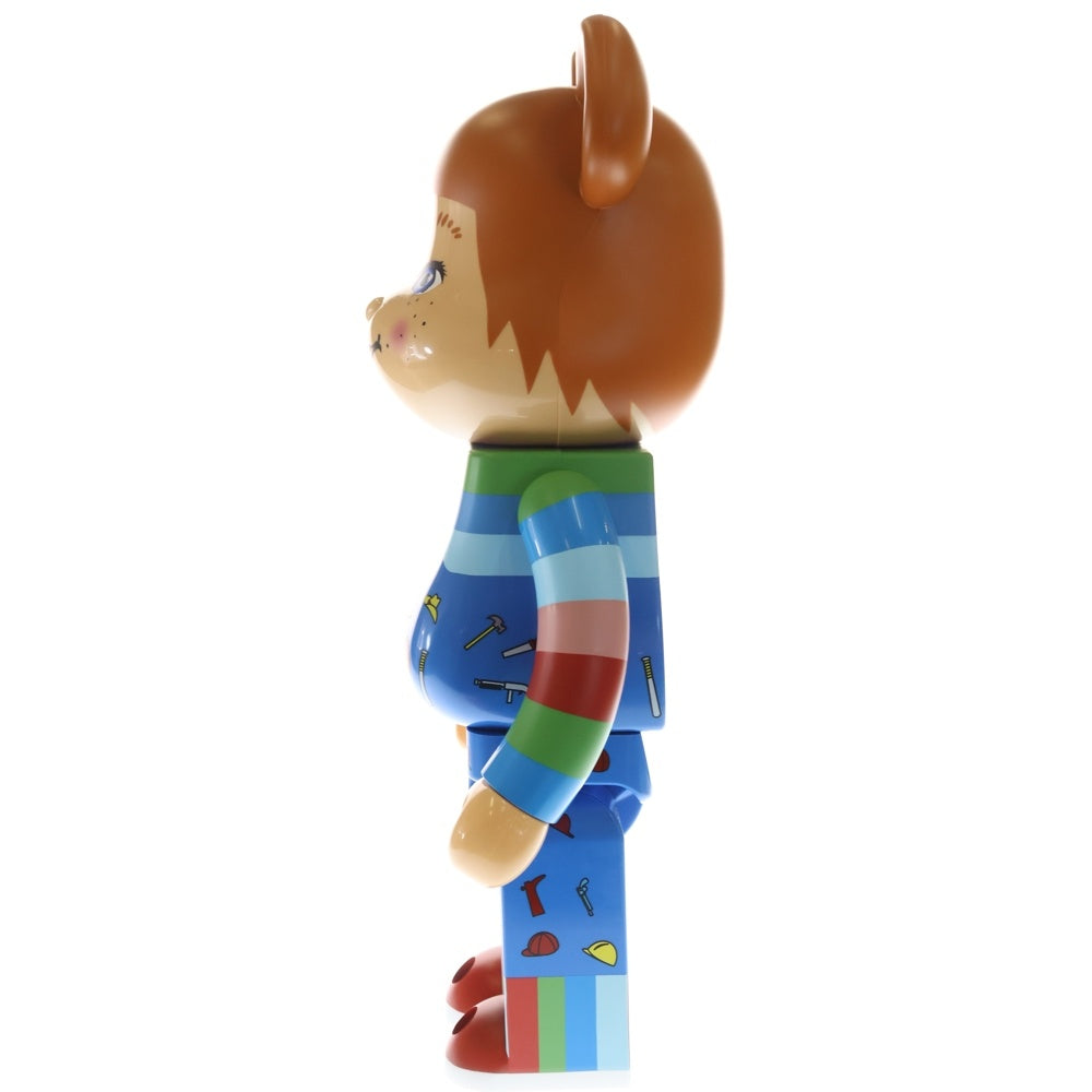 MEDICOM TOY(メディコムトイ) BE@RBRICK GOOD GUY 1000% ベアブリック グッドガイ フィギュア 人形 ブルー/ベージュ