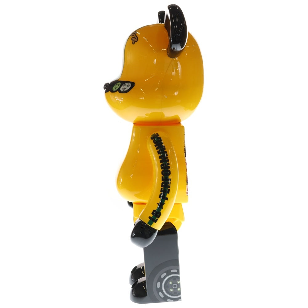 MEDICOM TOY(メディコムトイ) BE@RBRICK RIBANNA-KUN LBWK 1000% ベアブリック リバンナ君 リバティーウォーク フィギュア 人形 イエロー