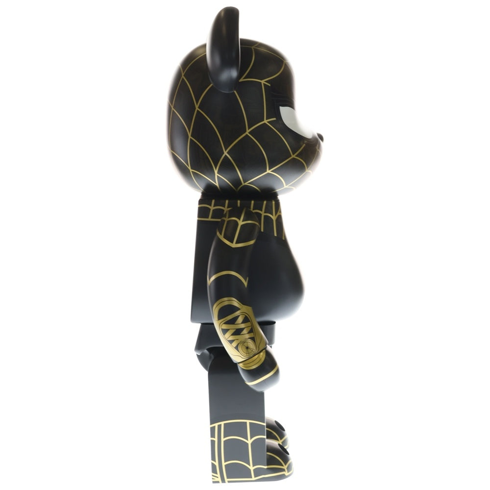 MEDICOM TOY(メディコムトイ) BE@RBRICK SPIDER-MAN BLACK&GOLD SUITS 1000% ベアブリック スパイダーマン ブラックアンドゴールドスーツ フィギュア 人形 ブラック