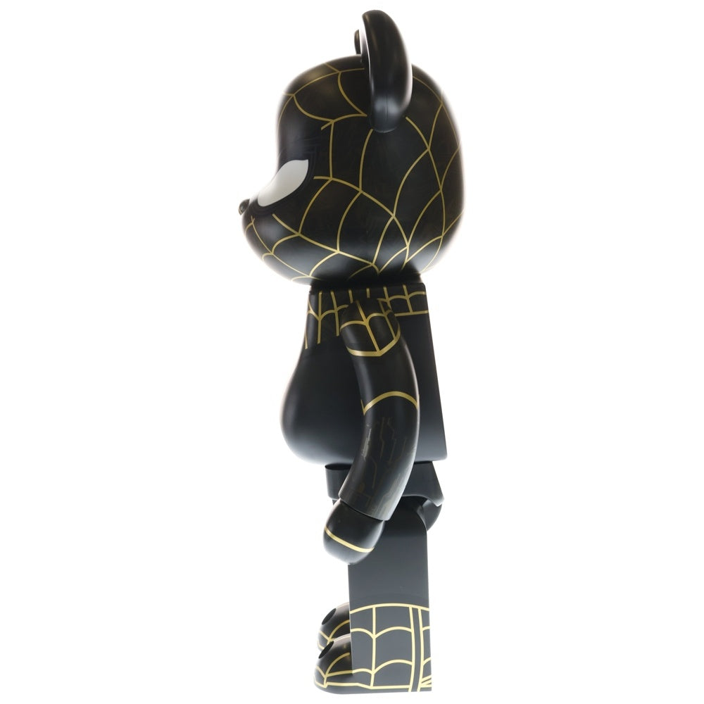 MEDICOM TOY(メディコムトイ) BE@RBRICK SPIDER-MAN BLACK&GOLD SUITS 1000% ベアブリック スパイダーマン ブラックアンドゴールドスーツ フィギュア 人形 ブラック