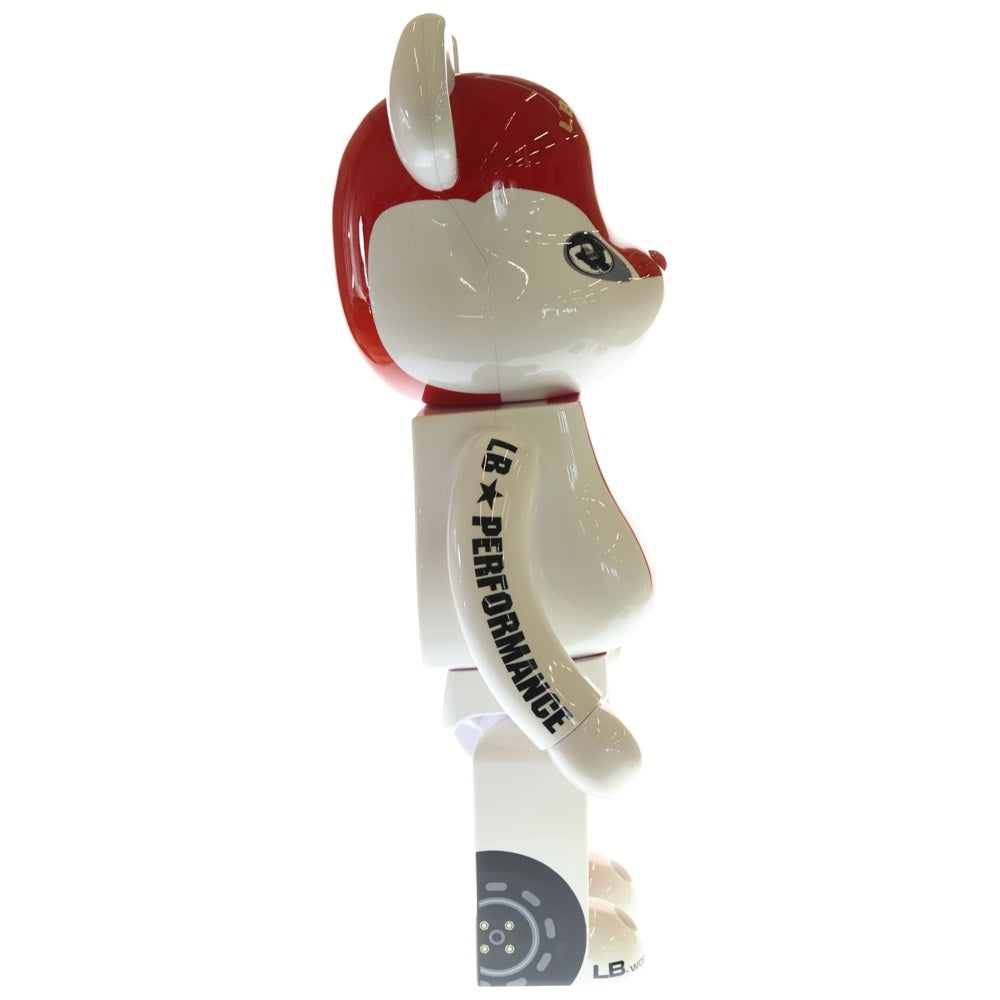 MEDICOM TOY(メディコムトイ) BE@RBRICK RIBAZ-KUN LBWK 1000% ベアブリック リバズ君 リバティーウォーク フィギュア 人形 ホワイト