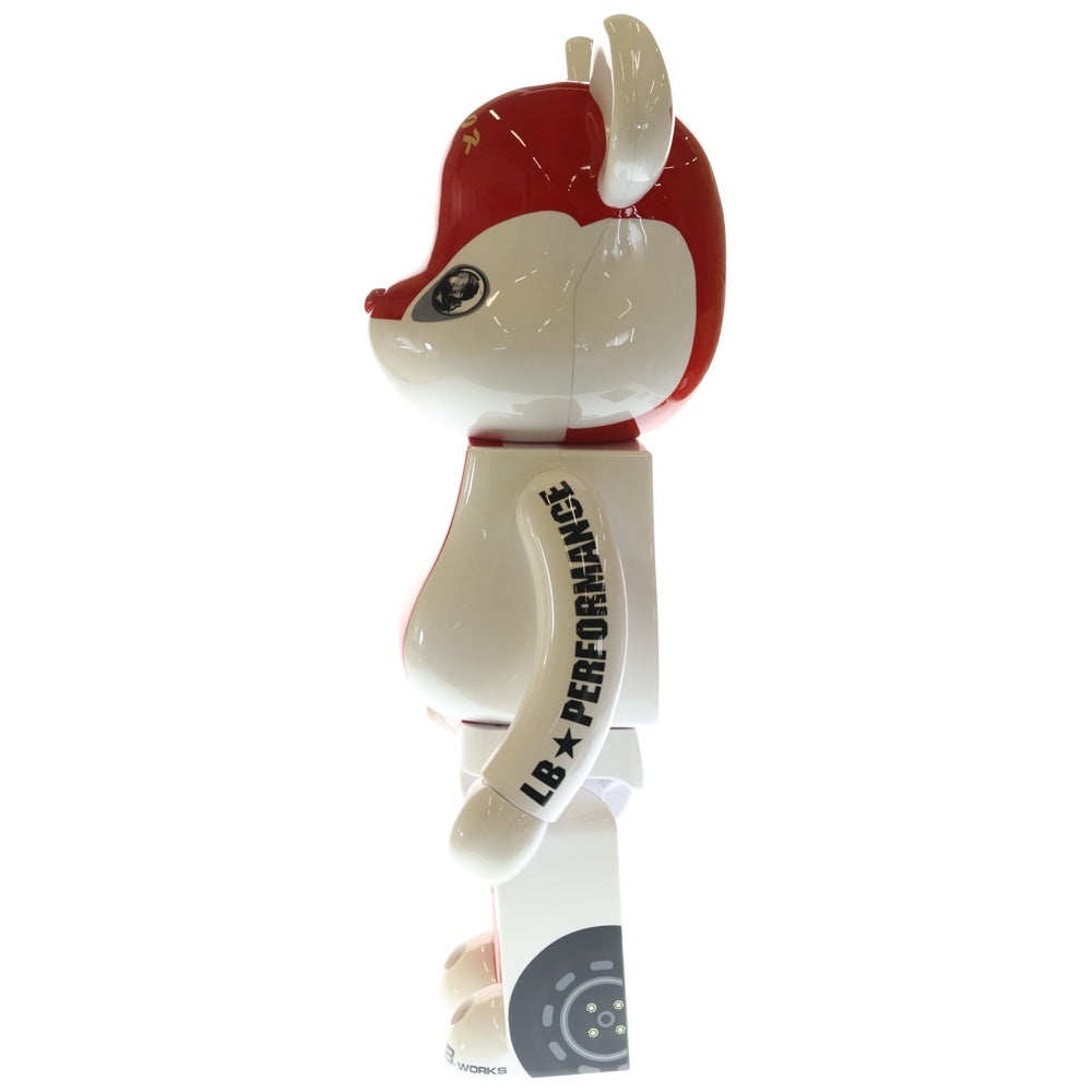 MEDICOM TOY(メディコムトイ) BE@RBRICK RIBAZ-KUN LBWK 1000% ベアブリック リバズ君 リバティーウォーク フィギュア 人形 ホワイト