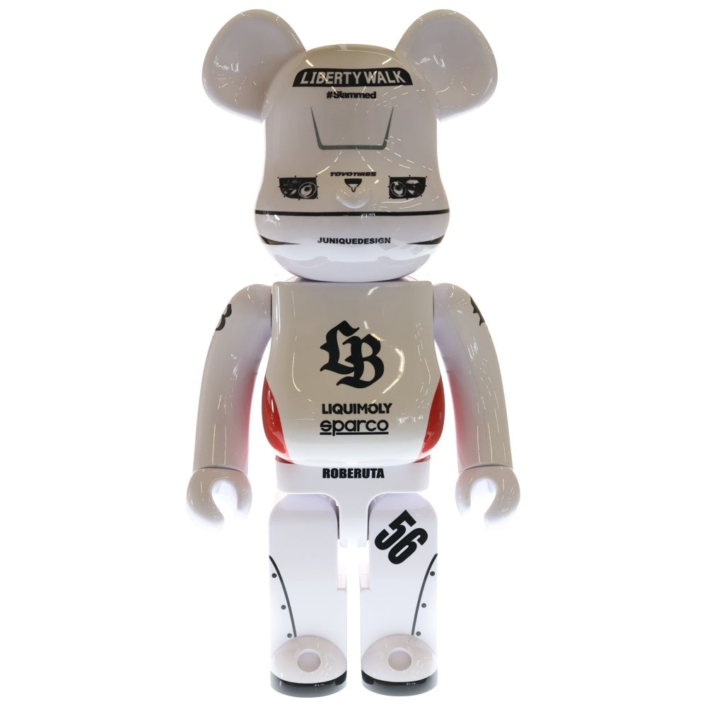 MEDICOM TOY(メディコムトイ) BE@RBRICK LIBA40-KUN LBWK 1000% ベアブリック リバ君 リバティーウォーク フィギュア 人形 ホワイト