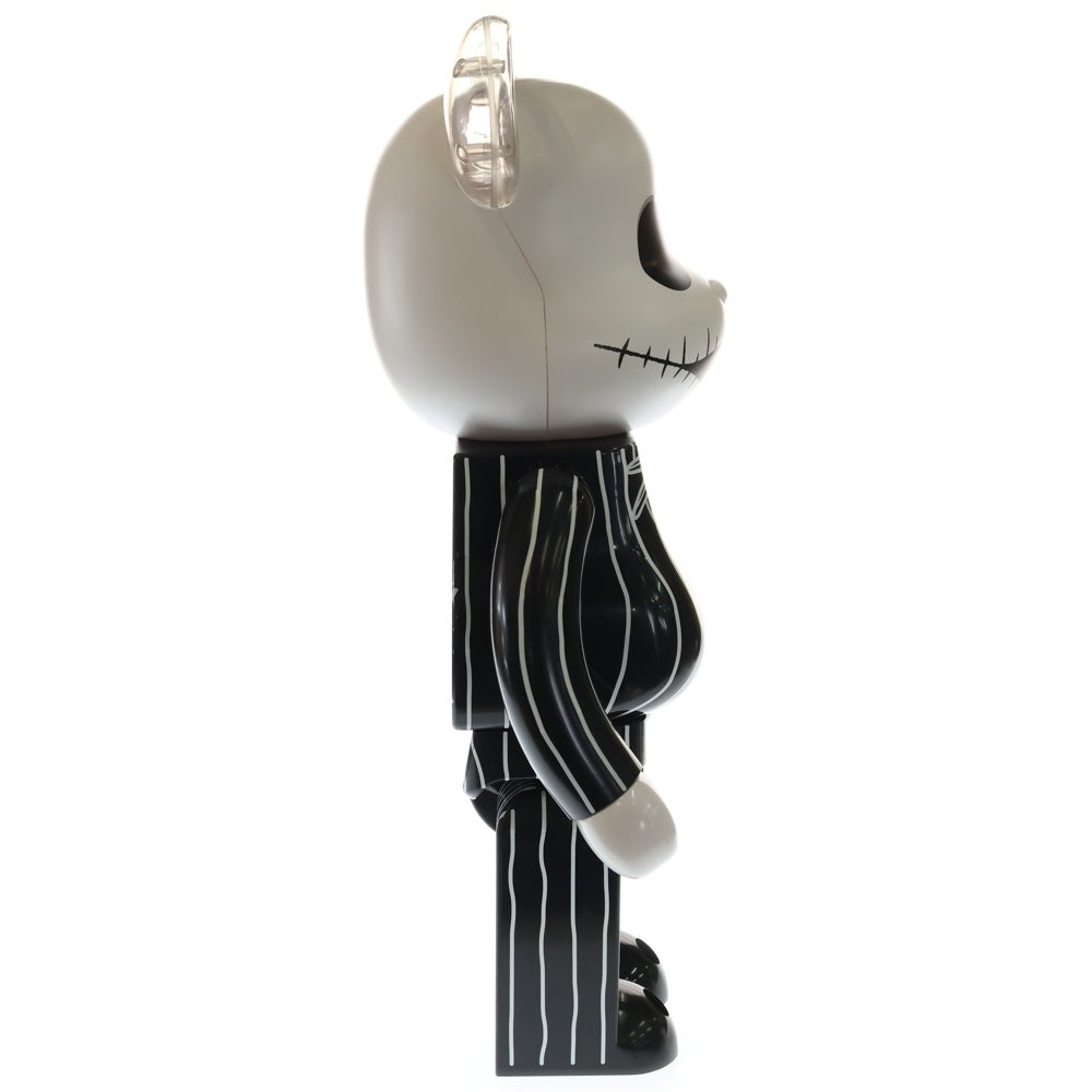 MEDICOM TOY(メディコムトイ) BE@RBRICK Jack Skellington 2021 1000% ベアブリック ナイトメア ジャック スケルトン フィギュア ■ 人形 ブラック/ホワイト