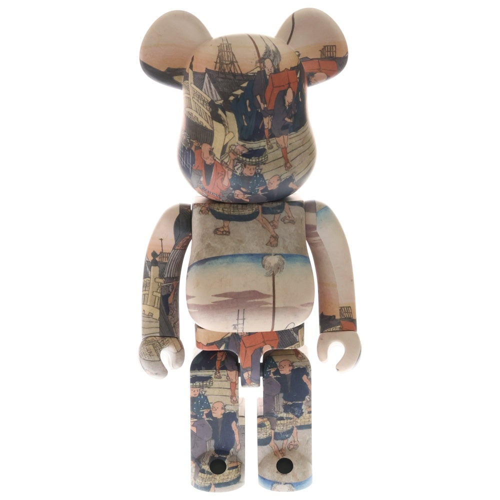 MEDICOM TOY(メディコムトイ) BE@RBRICK Fifty-three Stations of the Tokaido Nihonbashi 1000% ベアブリック 東京国立博物館 BE@RBRICK 歌川広重「東海道五十三次」日本橋 フィギュア