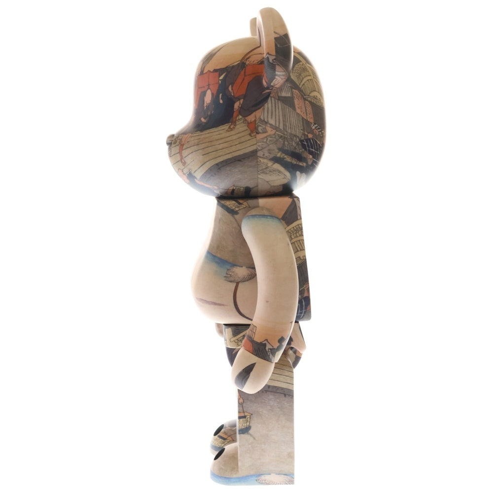 MEDICOM TOY(メディコムトイ) BE@RBRICK Fifty-three Stations of the Tokaido Nihonbashi 1000% ベアブリック 東京国立博物館 BE@RBRICK 歌川広重「東海道五十三次」日本橋 フィギュア