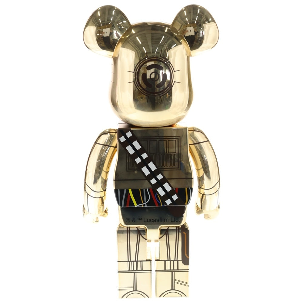 MEDICOM TOY(メディコムトイ) BE@RBRICK C-3PO EP9 Ver 1000% ベアブリック シースリーピーオー イーピーナイン フィギュア 人形 ゴールド
