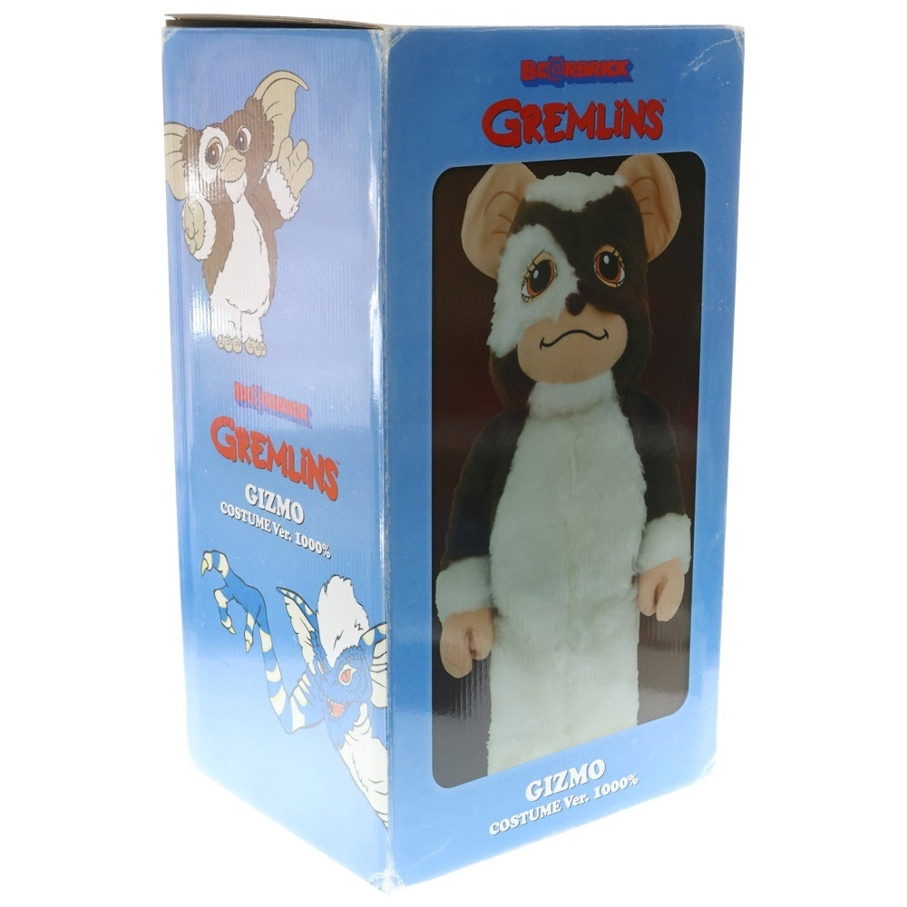 MEDICOM TOY(メディコムトイ) BE@RBRICK GIZMO Costume 1000% ベアブリック ギズモ コスチューム フィギュア 人形 ブラウン/ホワイト